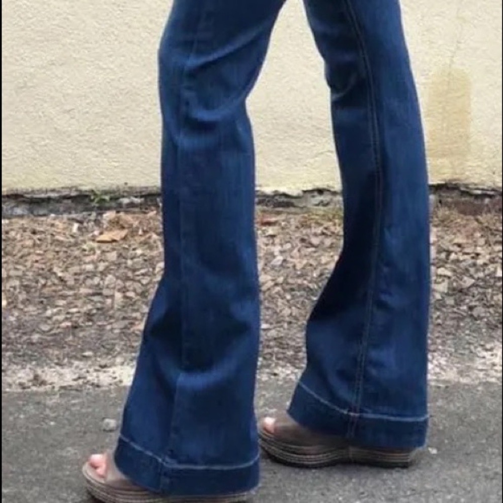 Cello pull on flare pants
